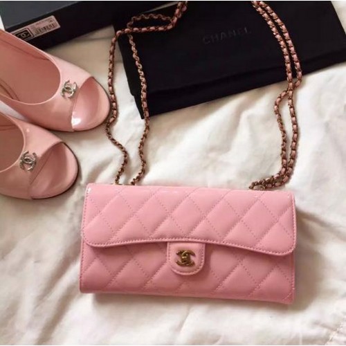 Chanel mini bag patent leather pink 